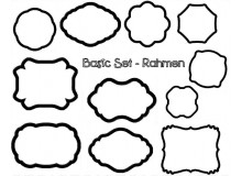 Stickserie - Basic Set Rahmen